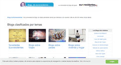 Desktop Screenshot of euroresidentes.org