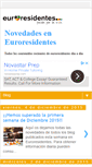 Mobile Screenshot of novedades.euroresidentes.com