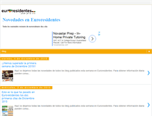 Tablet Screenshot of novedades.euroresidentes.com